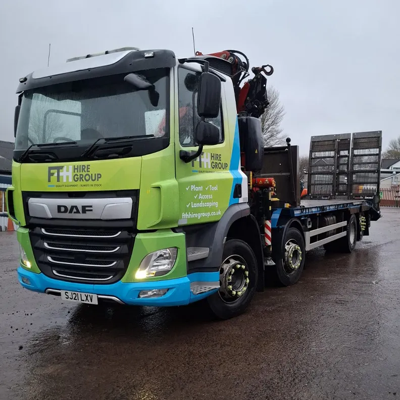 32T Beavertail Daf CF 410 Truck & Crane 2021